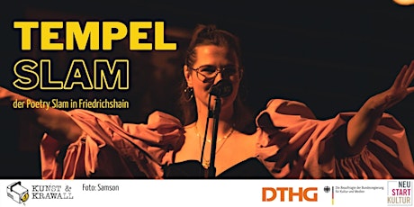 Tempel Slam #74 - Der Poetry Slam in Friedrichshain primary image