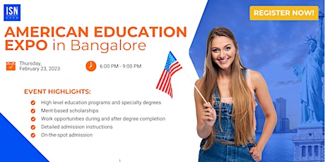 American Education Event in Bangalore