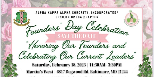 Founders' Day 2023: Honoring Our Founders and Celebrating Current Leaders
