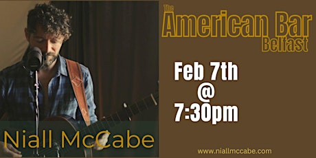 Niall McCabe live at The American Bar primary image