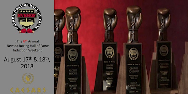 Nevada Boxing Hall of Fame 6th Annual Induction Dinner