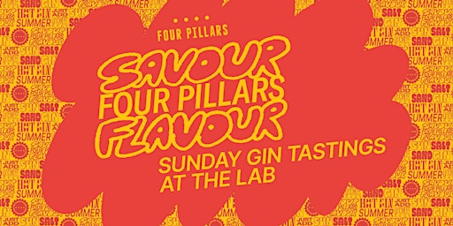 FOUR PILLARS LABORATORY: Gin Tasting Sundays