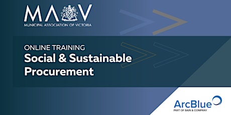MAV | Social and Sustainable Procurement Online Training