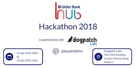 Ulster Bank Hackathon 2018, Dublin primary image