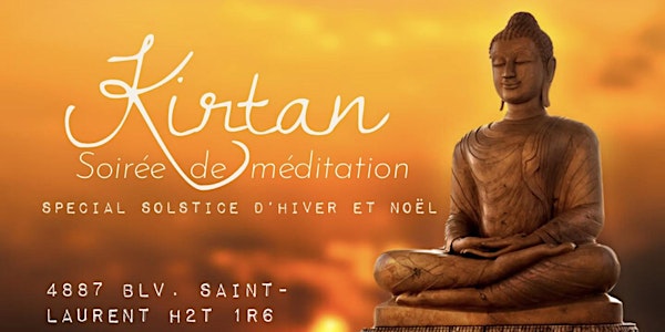 Kirtan - soirée de méditation - spécial solstice d’hiver et Noël