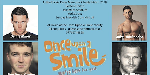 Once Upon A Smile Celebrity Football Match v Leverton SFC