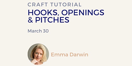 Writing a Novel: Hooks, Openings and Pitches