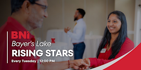 Networking with BNI Bayer's Lake Rising Stars