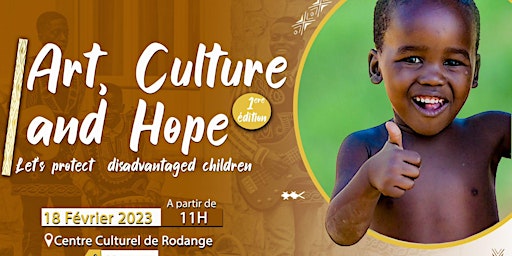 Art, Culture and Hope: Let's protect disadvantaged children