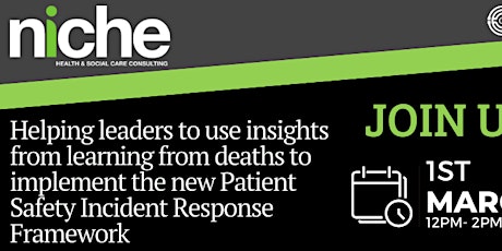 Helping leaders to use insights from learning from deaths
