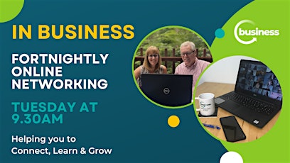 Online Networking event with In Business, bringing UK businesses together.