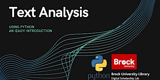 Introduction to Text Analysis with Python