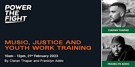 Music, Justice & Youth Work Training