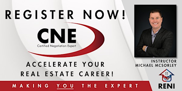 In Person-Certified Negotiation Expert(CNE®)-Houston, TX (Michael McSorley)