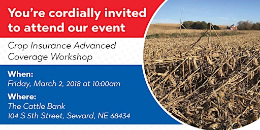 Let the WIND Blow Advanced Crop Insurance Seminar for Producers primary image