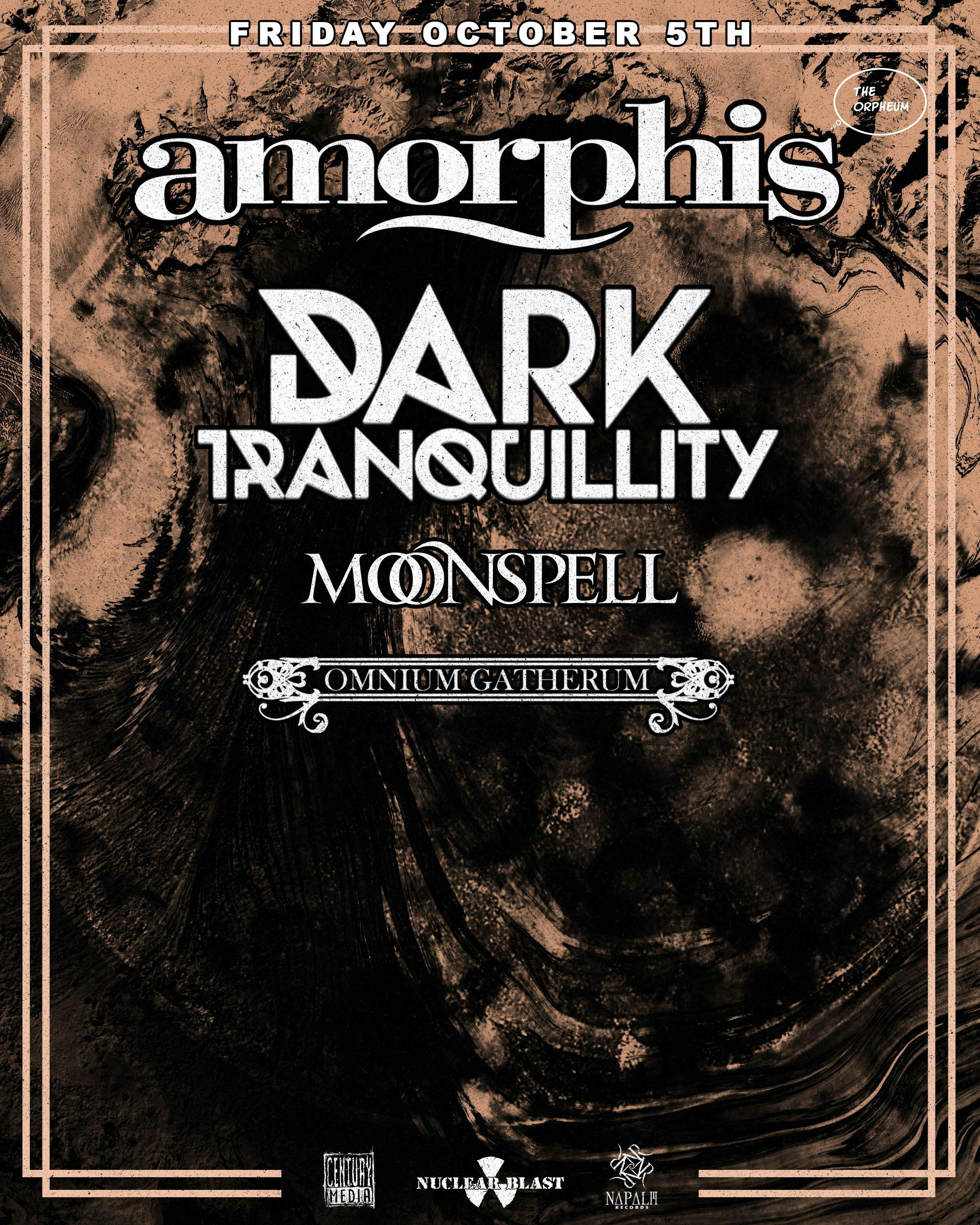 Amorphis, Dark Tranquility, Moonspell, Omnium Gatherum