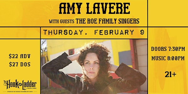 Amy LaVere with guest The Roe Family Singers