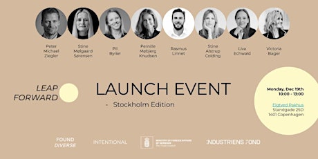 Launch event of LEAP FORWARD - Stockholm Edition primary image