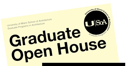 U-SoA Graduate Open House primary image