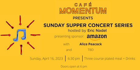Sunday Supper Concert Series with Alice Peacock