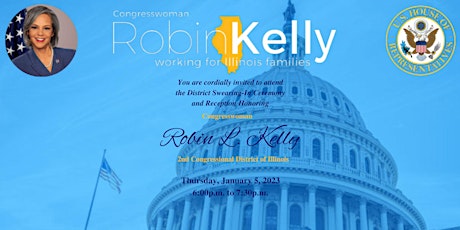 Imagen principal de Congresswoman Robin L. Kelly Swearing-In Ceremony