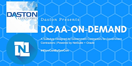 Netsuite's DCAA-on-Demand for the GovCon Industry