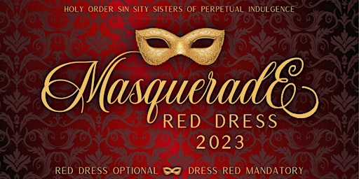 Sin Sity Sisters Red Dress Masquerade