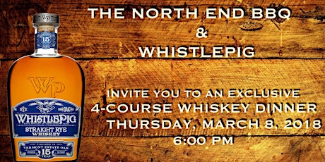 Whistlepig Paired Whiskey Dinner primary image