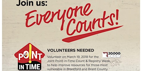 Volunteer for the 2018 PiT Count primary image