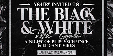 Black & White Met Gala