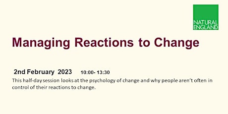 Managing Reactions to Change