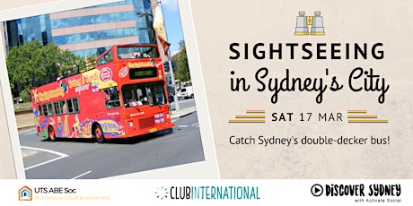 Discover: Sightseeing in Sydney's City primary image