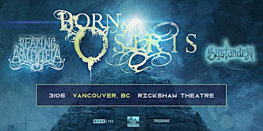 Born of Osiris with guests Reaping Asmodeia and Bystander