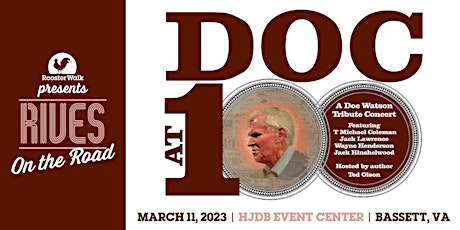 [Cancelled] Doc at 100: A Doc Watson Tribute Concert