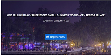 1MBB Small Business Orientation Workshop
