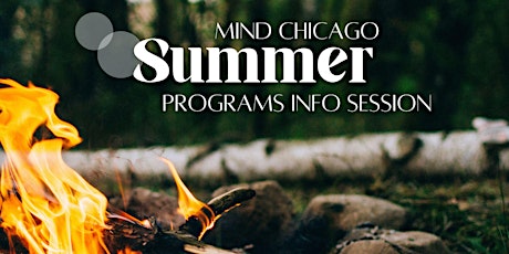 Summer Programs Info Session!