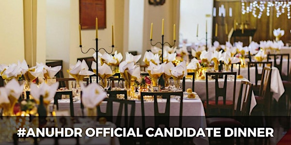 Official Research Candidate High Table Dinner