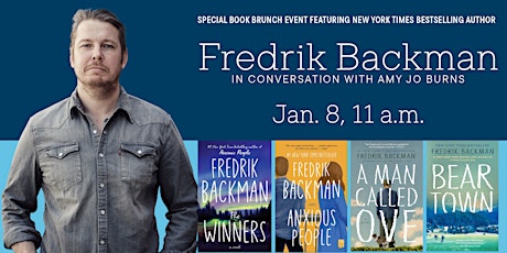 Fredrik Backman in Conversation with Amy Jo Burns - A Book Brunch Event primary image
