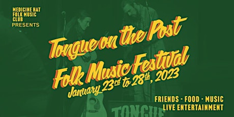 Imagen principal de Tongue on the Post Folk Music Festival 2023