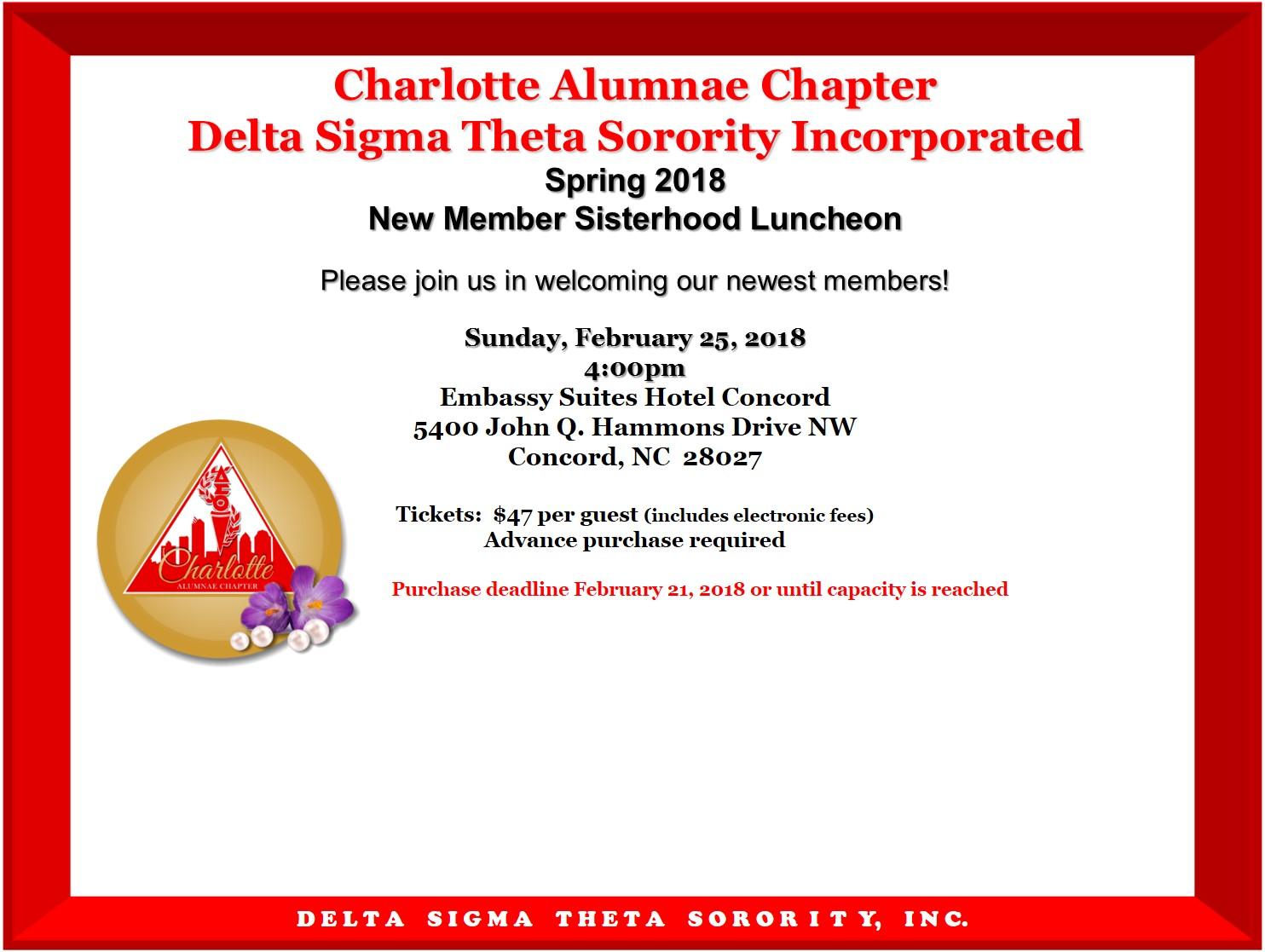 Shhhhh Welcome New Members Of Delta Sigma Theta 25 Feb 2018