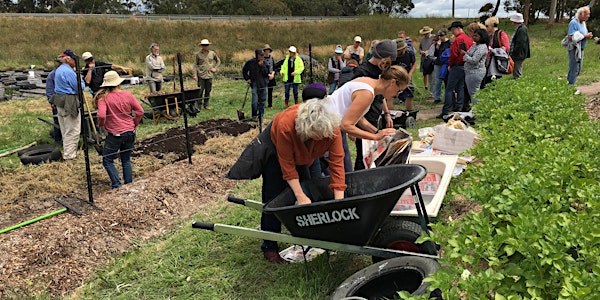 Growing Community, Growing Food at the River Garden - Hands on learning day...