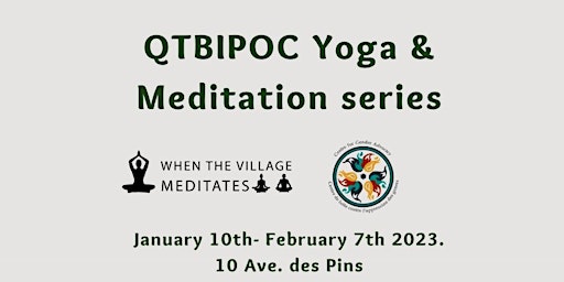 QTBIPOC Yoga & Meditation Sessions