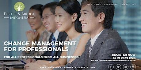 Change Management for Professionals Training, Jakarta, Indonesia primary image