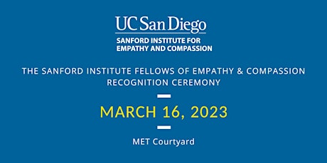 Sanford Institute Fellows of Empathy & Compassion Recognition Ceremony
