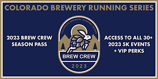 Colorado Brewery Running Series - 2023 Brew Crew Season Pass