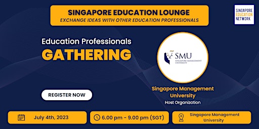 Singapore Education Lounge July 2023 primary image