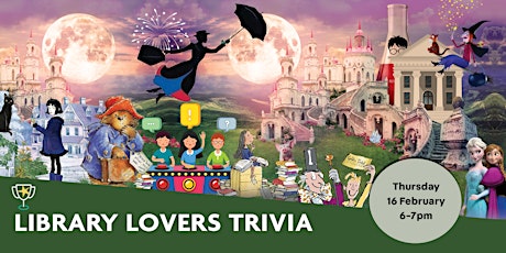Imagen principal de Celebrate Library Lover’s Day with a fun film trivia!