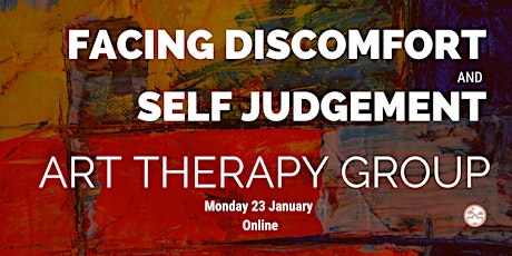 Imagen principal de Facing Discomfort & Self-Judgement - Art Therapy group