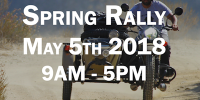 Ural of New England Spring Rally