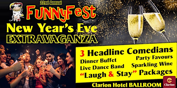New Year's Eve Comedy, Dinner and Dance - Saturday, December 31, 2022 - YYC